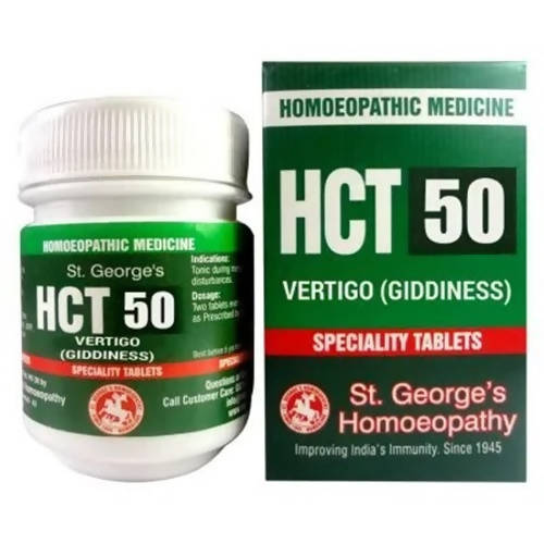 St. George's Homeopathy HCT 50 Tablets