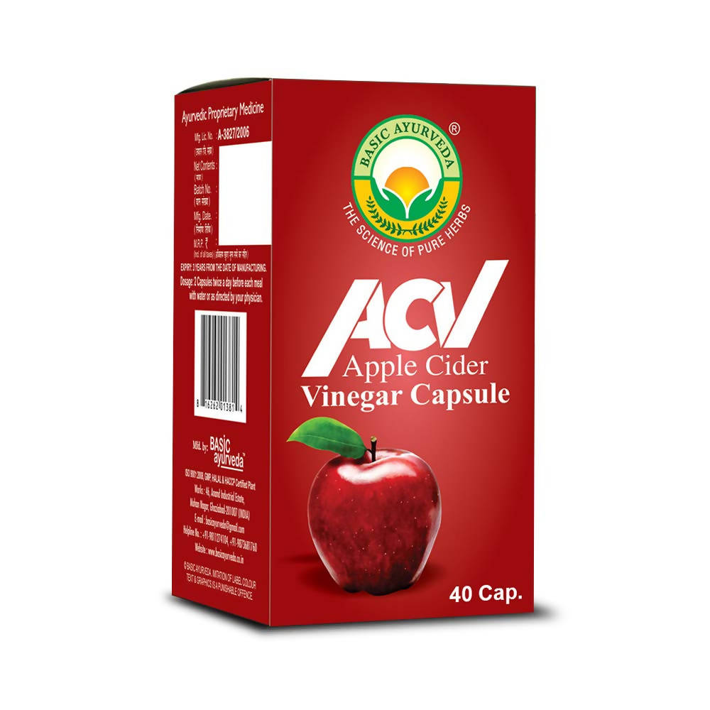 Basic Ayurveda ACV (Apple Cider Vinegar) Capsules