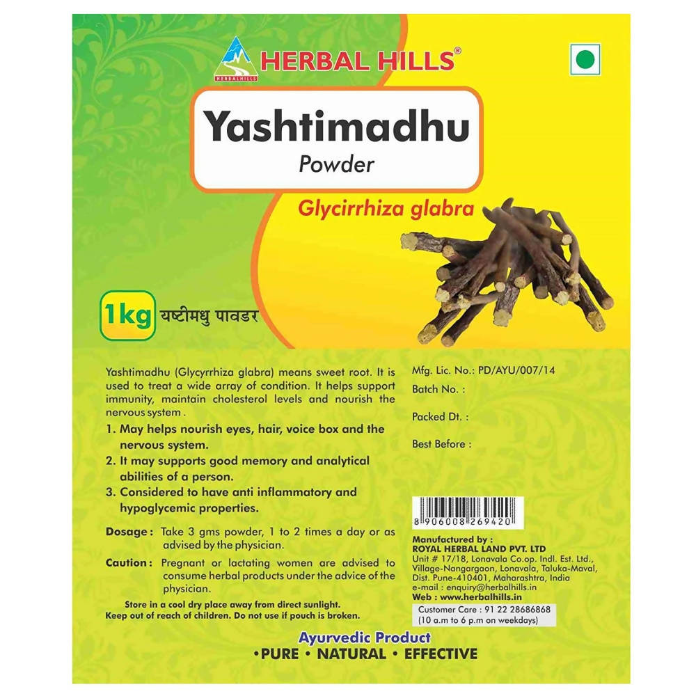 Herbal Hills Ayurveda Yashtimadhu Powder