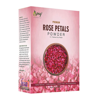 Spag Herbals Premium Rose Petals Powder - BUDNE