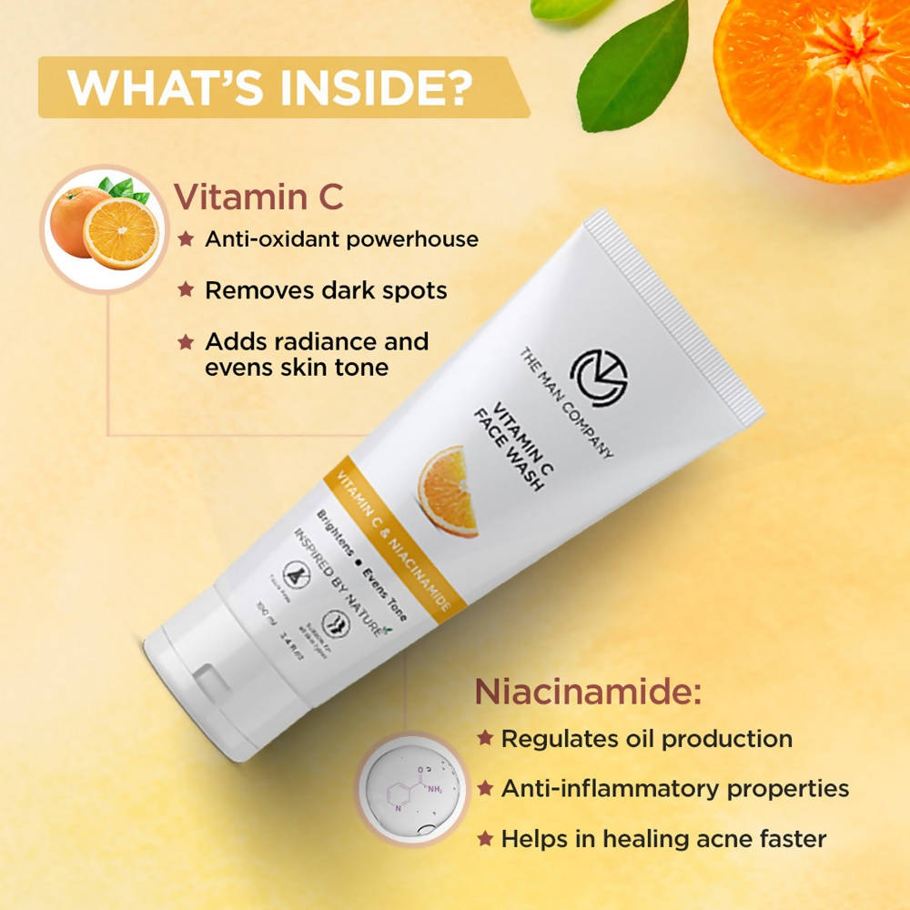 The Man Company Vitamin C Face Wash