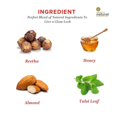 Khadi Natural Honey & Almond Hair Cleanser