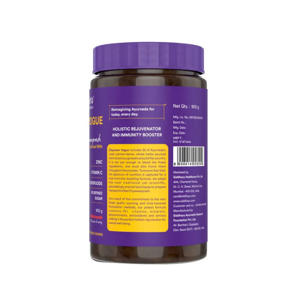 Siddhayu Ayurveda Chyawan Yogue Chyawanprash Sugar Free