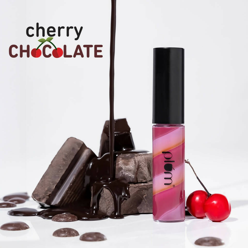 Plum Soft Swirl Lip Gloss 3 Shades In 1 & 122 Cherry Chocolate