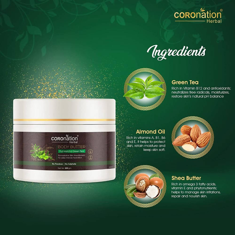 Coronation Herbal Fuji Matcha Green Tea Body Butter