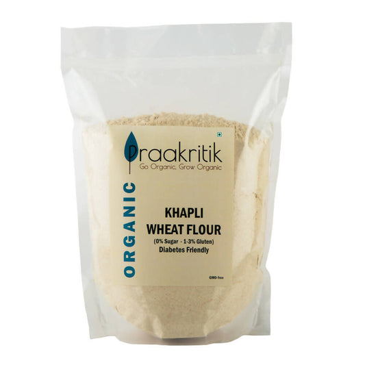 Praakritik Organic Khapli Wheat Atta - buy in USA, Australia, Canada
