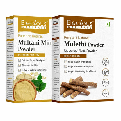 Elecious Naturals Mulethi and Multani Powder