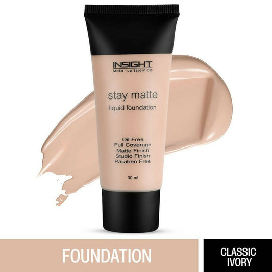 Insight Cosmetics Stay Matte Liquid Foundation - Classic Ivory