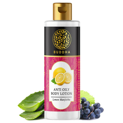 Buddha Natural Anti Oily Body Lotion - Helps To Balance The Skin's Natural Oil Levels