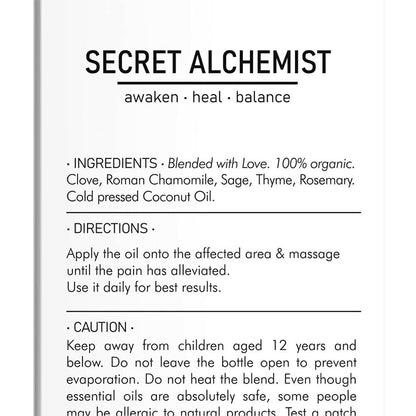 Secret Alchemist Relief Joint Pain Oil