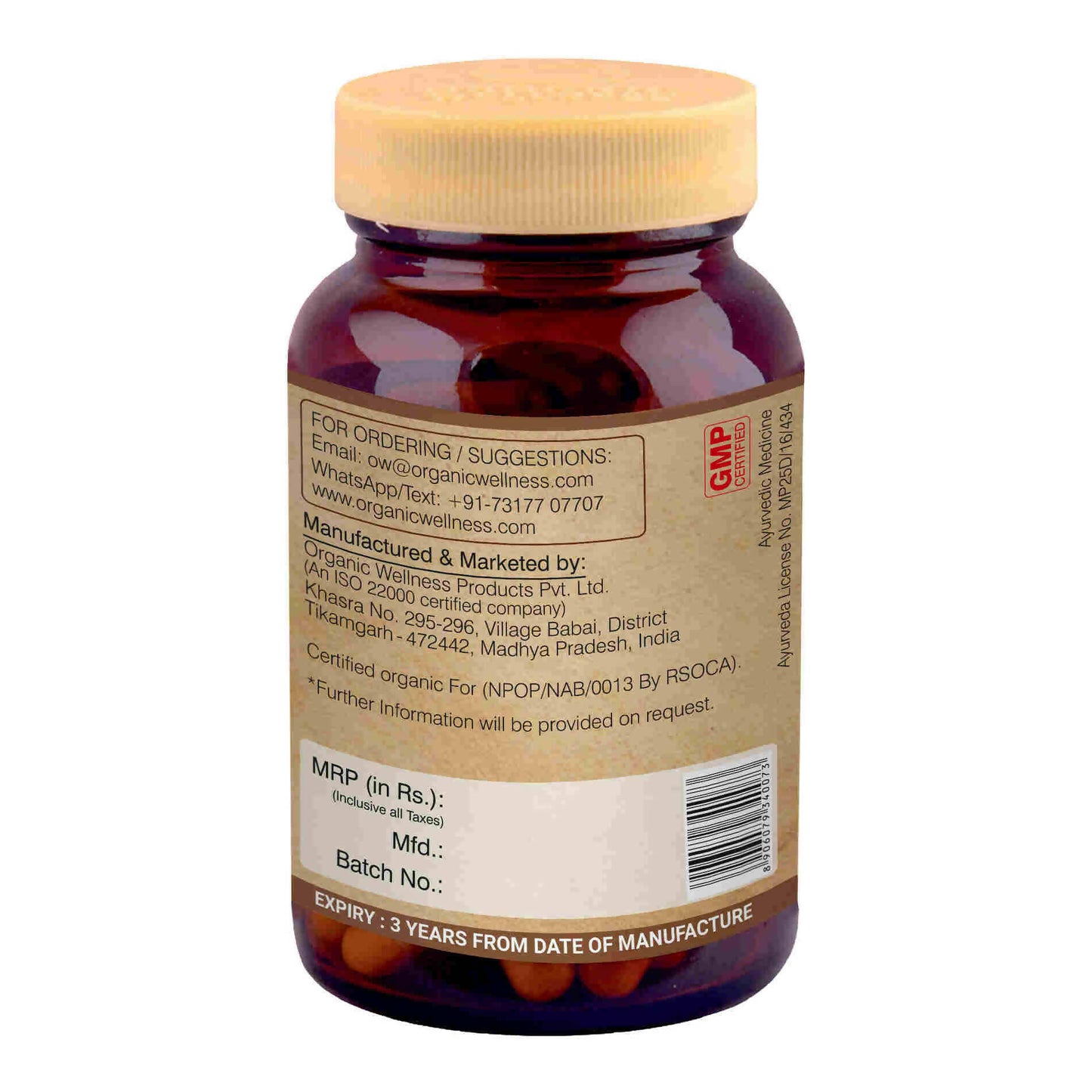 Organic Wellness Haritaki Capsules