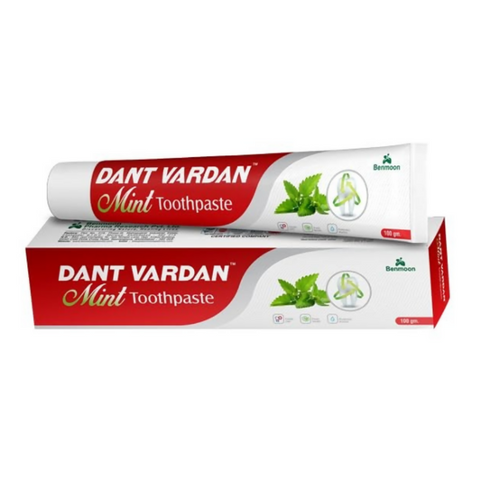 Benmoon Ayurveda Dant Vardan Mint Toothpaste - usa canada australia