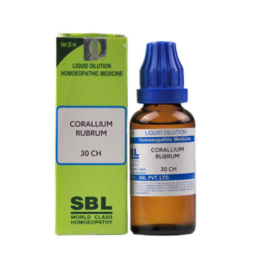 SBL Homeopathy Corallium Rubrum Dilution - BUDEN