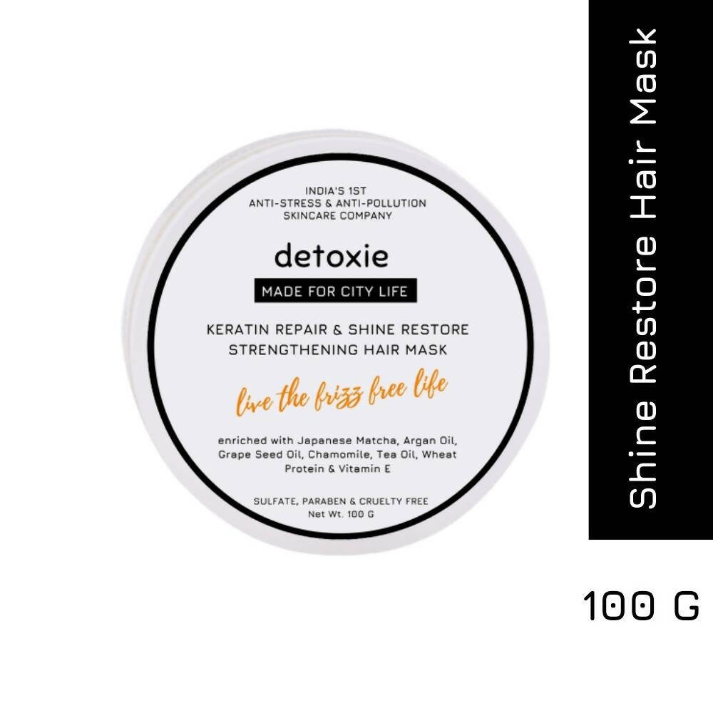 Detoxie Keratin Repair & Shine Restore Strengthening Hair Mask