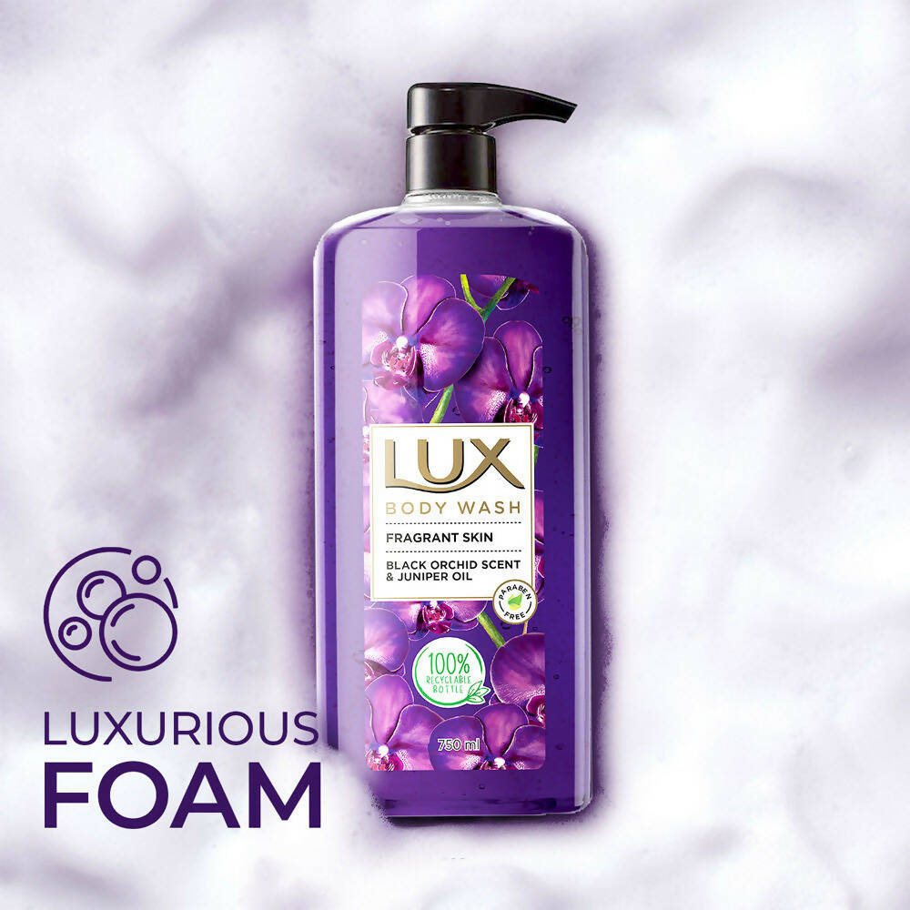 Lux Body Wash with Black Orchid Fragrance & Juniper Oil
