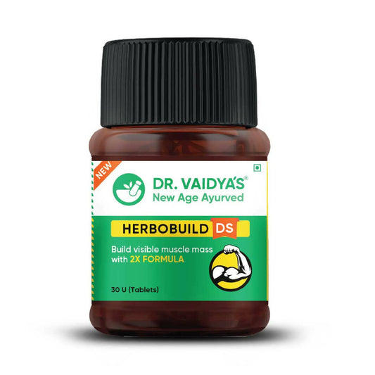 Dr. Vaidya's Herbobuild DS (Double Strength) Tablets - usa canada australia