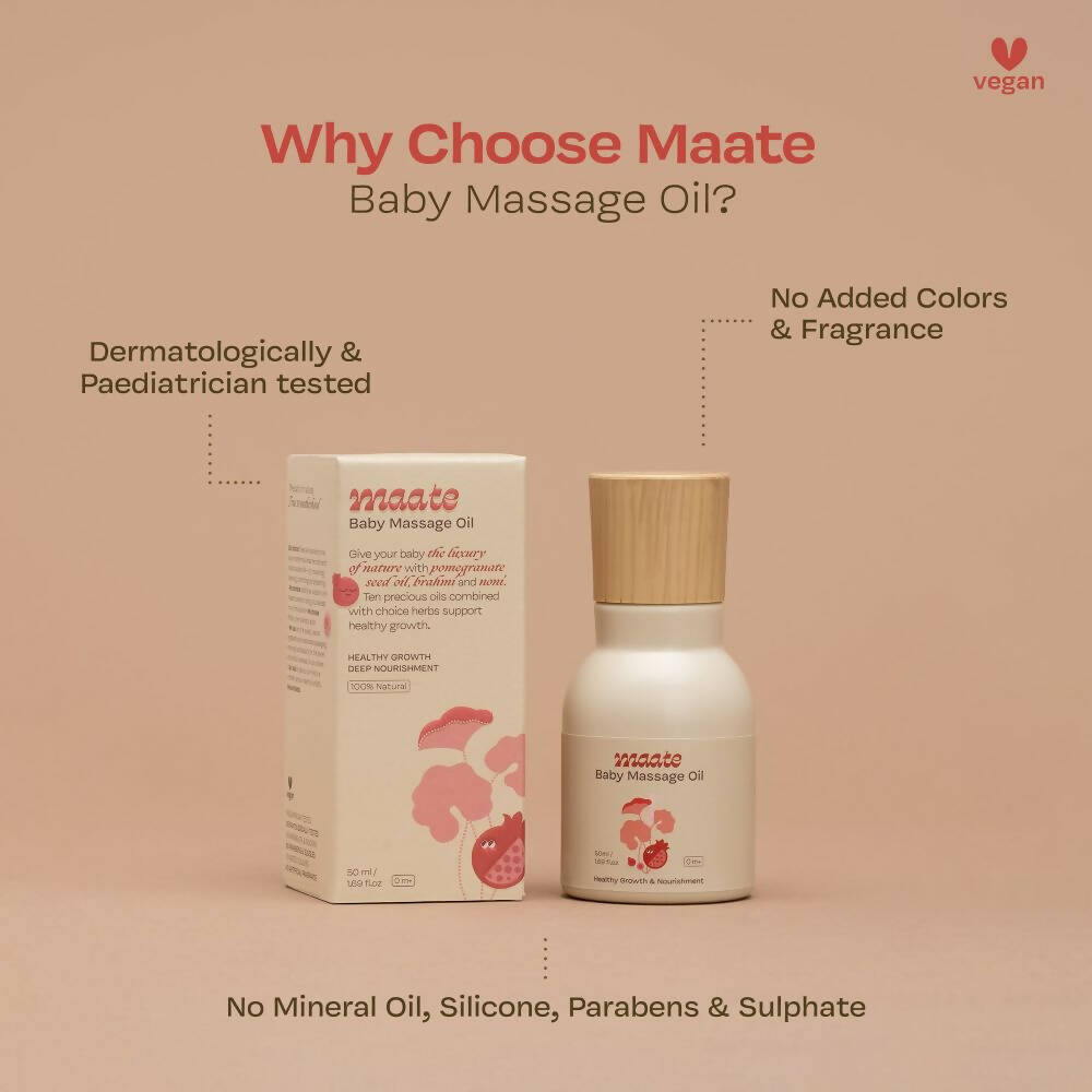 Maate Baby Massage Oil