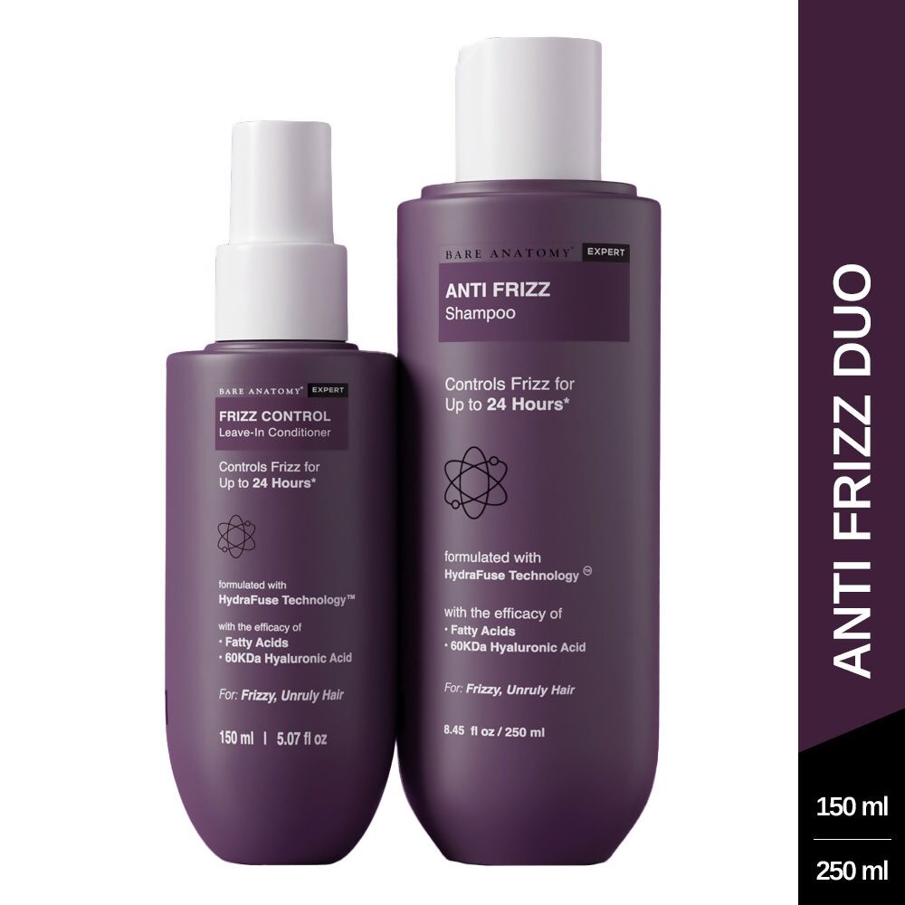 Bare Anatomy Expert Anti Frizz Shampoo & Frizz Control Leave-In Conditioner