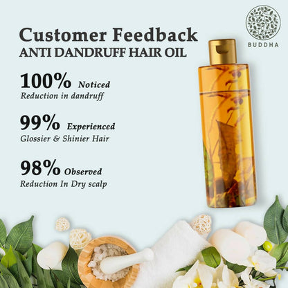Buddha Natural Dandruff Hair Oil