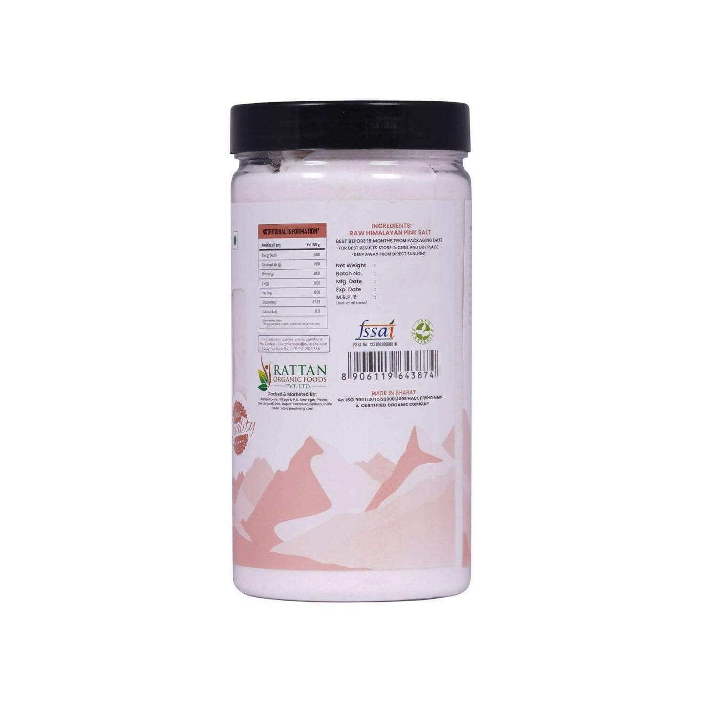 Nutriorg Pinksalt Powder