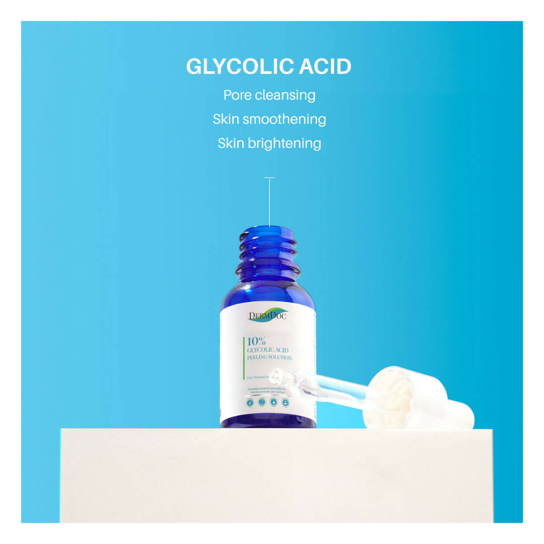 Dermdoc 10% Glycolic Acid Peeling Solution Serum