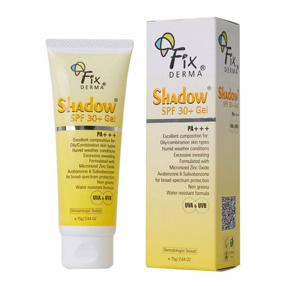 Fixderma Shadow SPF 30+ Sunscreen Gel - BUDNE