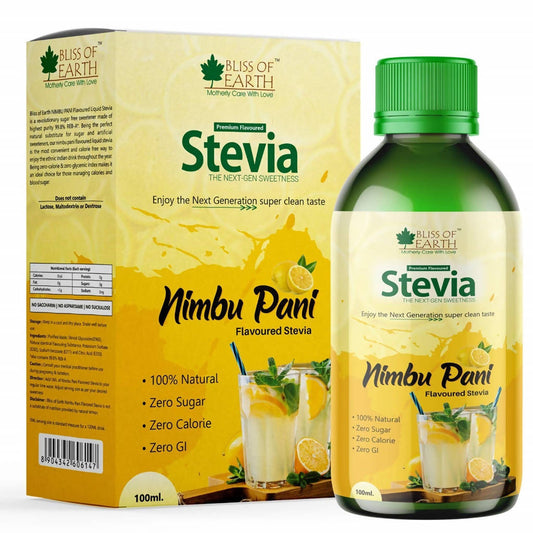 Bliss of Earth Flavour Liquid Stevia - buy in USA, Australia, Canada