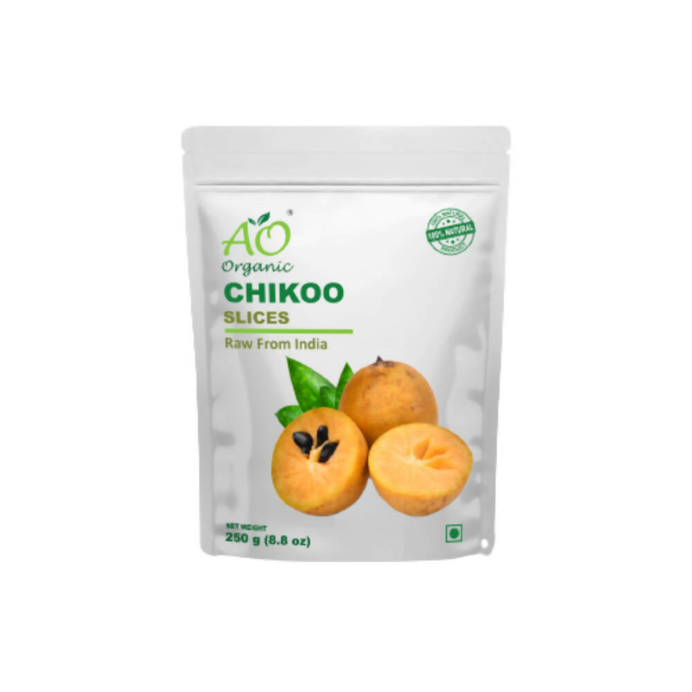 Ao Organic Chikoo Slices - BUDNE