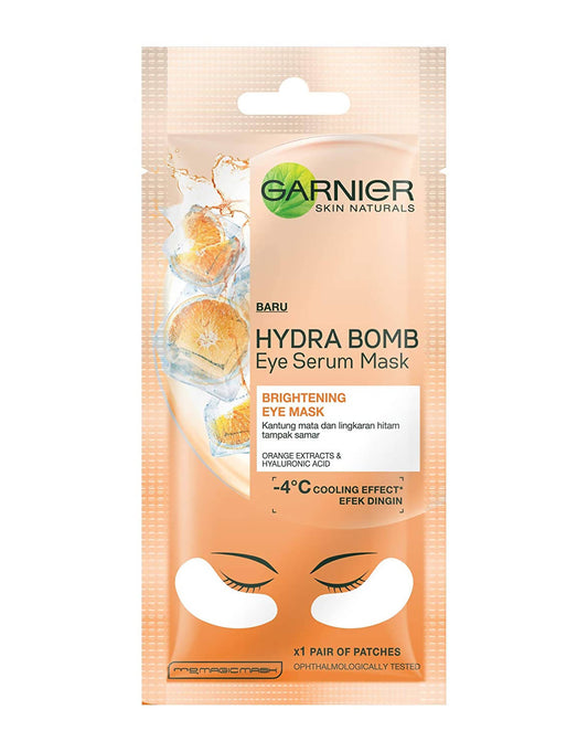 Garnier Hydra Bomb Eye Serum Orange Mask - usa canada australia