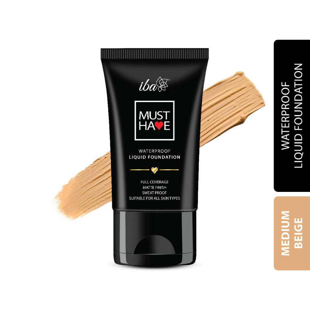 Iba Must Have Waterproof Liquid Foundation - Medium Beige - BUDNE