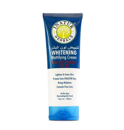 Inatur Whitening Mattifying Cream SPF 20