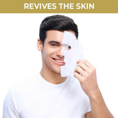 Nykaa Skin Secrets Exotic Indulgence Gold Sheet Mask For Revitalized & Youthful Skin