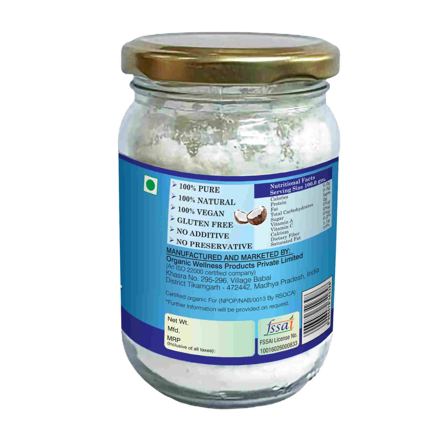 Organic Wellness Coconut Milk Powder