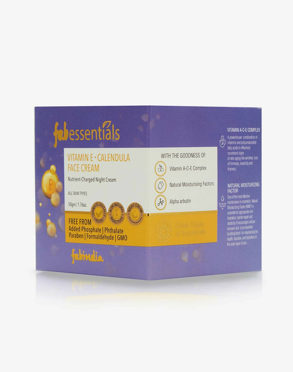 Fabessentials Vitamin E Calendula Night Cream