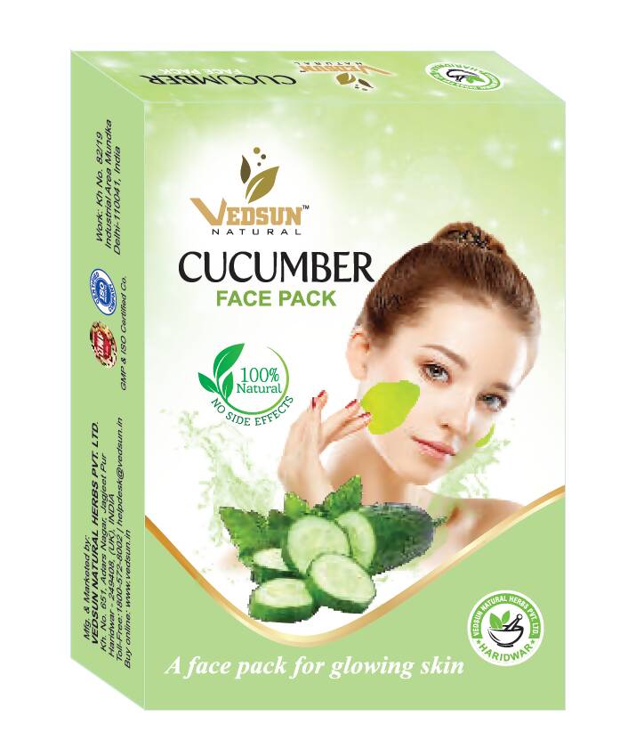 Vedsun Naturals Cucumber Face Pack