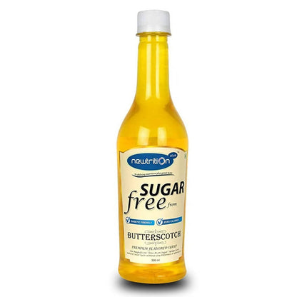 Newtrition Plus Butterscotch Sgar Free Syrup