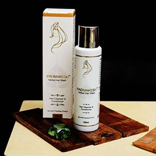 Bio Resurge Life Padmakesh Herbal Hair Wash - Hair Cleanser And Conditioner