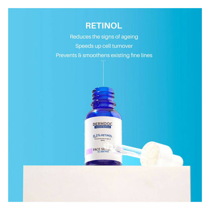 Dermdoc 0.1% Retinol Face Serum