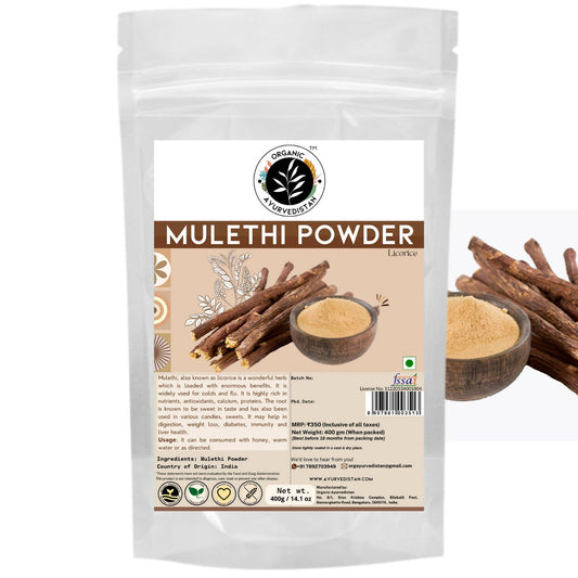 Organic AyurveBUDNEn Mulethi Powder - BUDNE