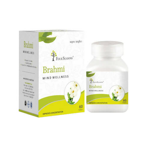 Four Seasons Brahmi Mind Wellness Tablet -  usa australia canada 