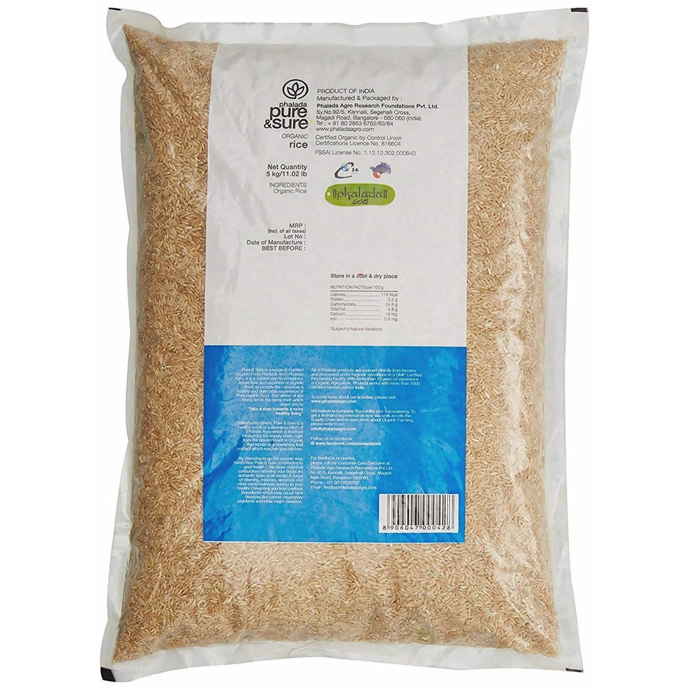Pure & Sure Organic Brown Basmati Rice