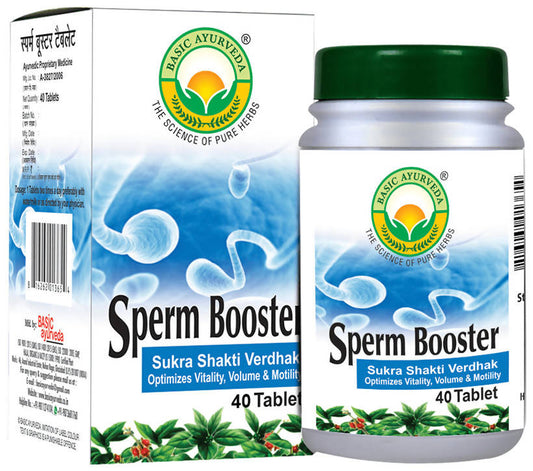 Basic Ayurveda Sperm Booster Tablets