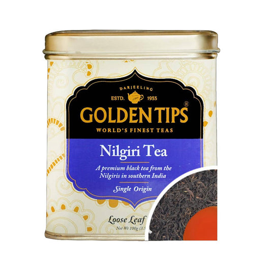 Golden Tips Nilgiri Tea - Tin Can - BUDNE
