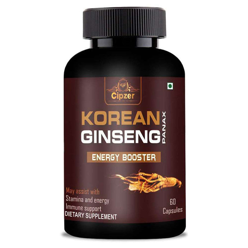 Cipzer Korean Ginseng Capsules -  usa australia canada 