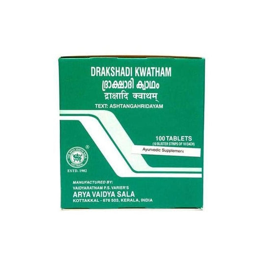 Kottakkal Arya Vaidyasala - Drakshadi Kwatham (Tablet)