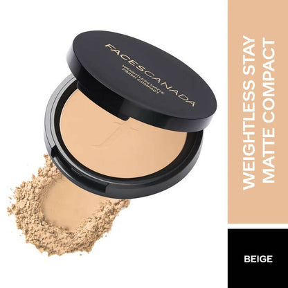 Faces Canada Weightless Stay Matte Compact SPF20-Sand 04
