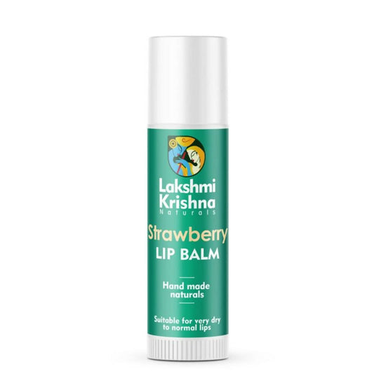 Lakshmi Krishna Naturals Strawberry Lip Balm - BUDEN