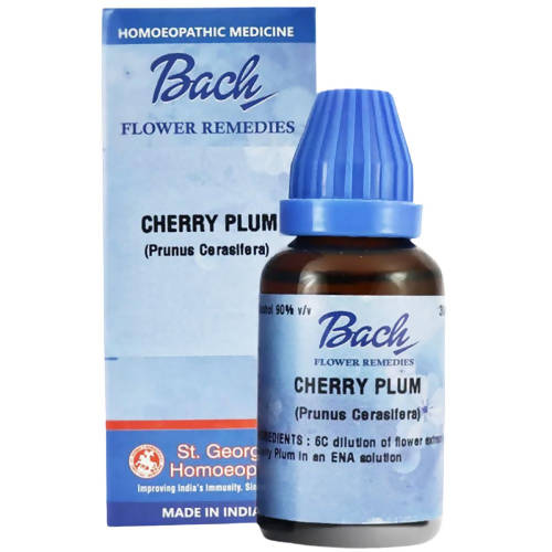 St. George's Bach Flower Remedies Cherry Plum