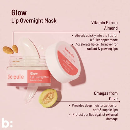 Biocule Glow Lip Overnight Sleeping Mask