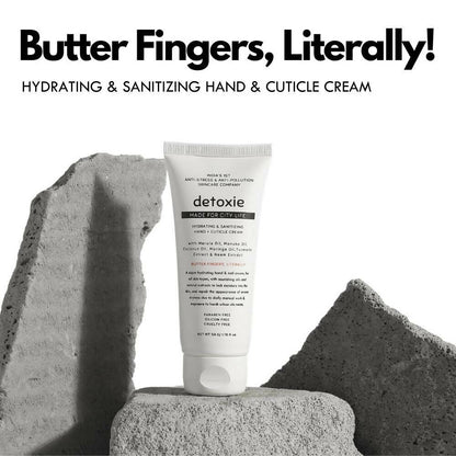 Detoxie Hydrating & Sanitizing Hand & Cuticle Cream